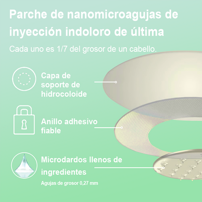 【Último día de promoción: 60% DE DESCUENTO🏅】Lenreey® Parche NANO de microagujas NIDDK-Tirzepatide para Adelgazar y Salud(Sin dolor, liberación 24/7 | Pierde 9 kg RÁPIDO | Reducción del 90% en azúcar | )🍀